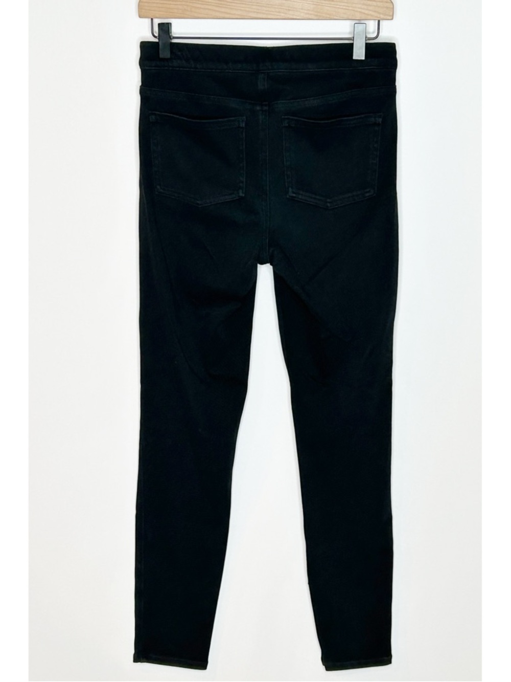 SPANX Jean-ish Ankle Leggings Black Medium - Picture 3 of 10